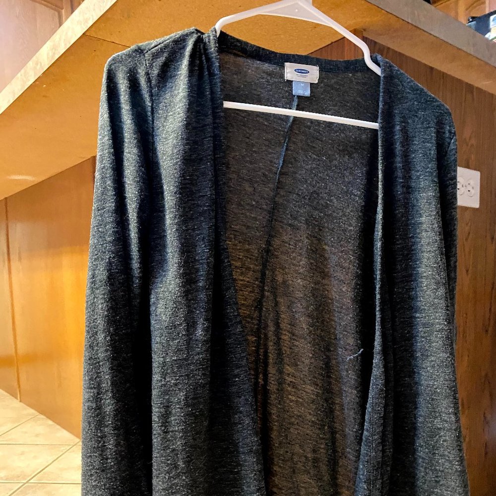 Old Navy Dark Gray Cartigan